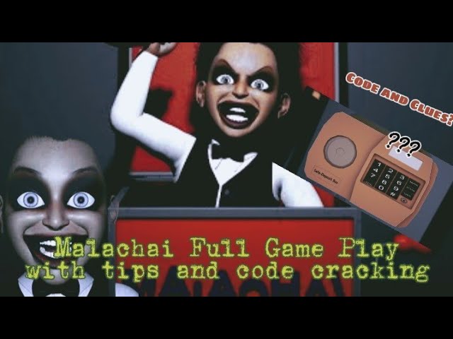 Malachai Horror Game [Full Gameplay with Code Cracking] Tips and clues