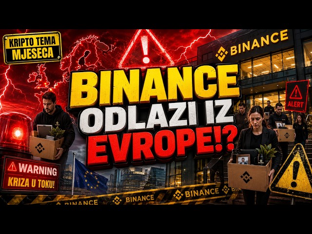 Binance napušta Evropu? Kripto tema mjeseca!