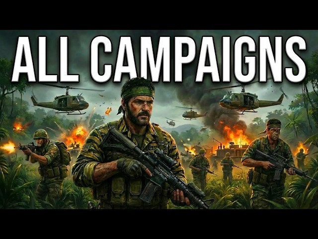 💥 Non-Stop Black Ops Story Marathon 24/7 | All Campaigns from BO1 to Black Ops 7 🔥