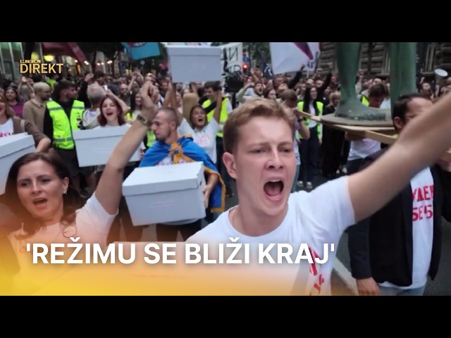Studenti iz Srbije uz Severinin hit idu do pobjede na izborima | RTL Direkt