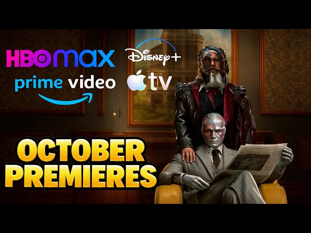 October Releases 2026 | What’s NEW on HBO Max, Prime Video, Apple TV+ & Disney+