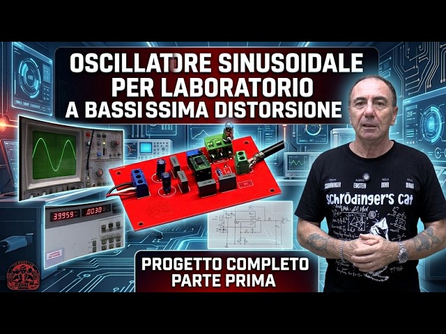 ULTRA-LOW DISTORTION SINE WAVE OSCILLATOR COMPLETE PROJECT PART ONE #electronics #diy