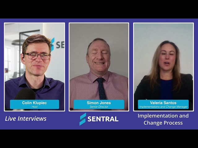 Implementing Sentral (pt1), with Valeria Santos and Simon Jones | Live Interviews