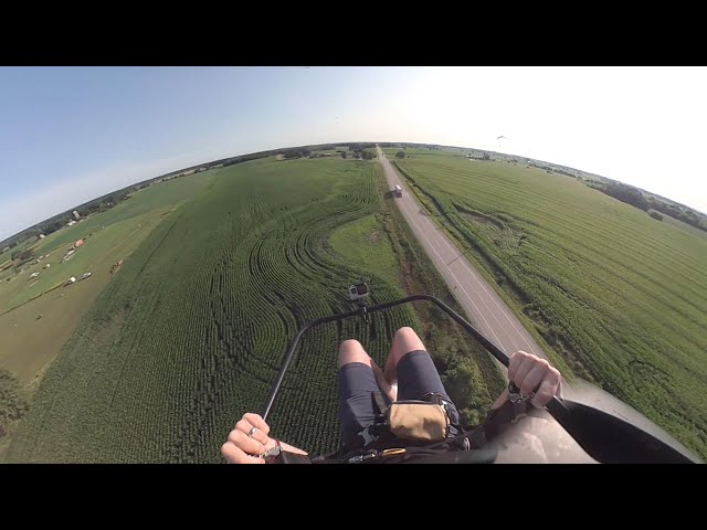 Flying a Powered Paraglider