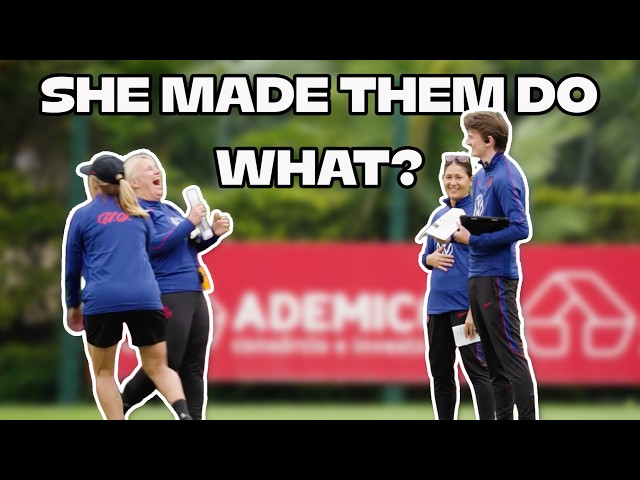 Warming Up Our Coaching Voices 🗣️ | Emma Hayes Mic'd Up