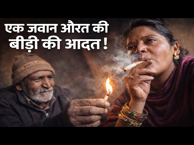 A young woman's beedi habit 😳 | You will be shocked to know the truth