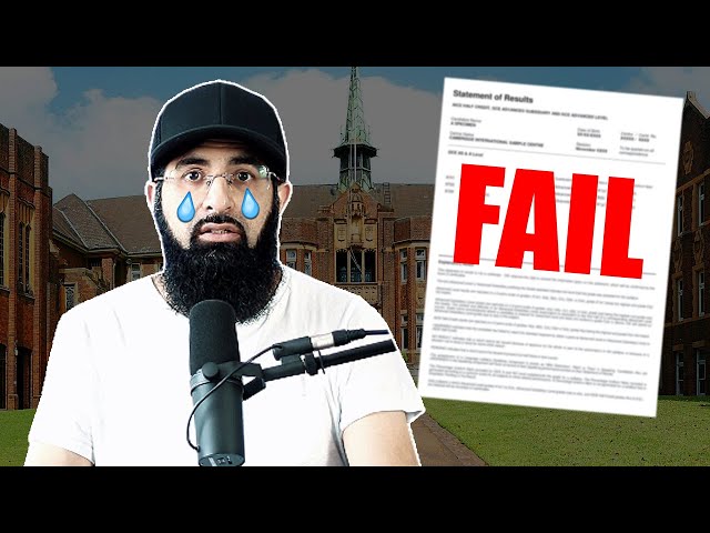 WHEN I FAILED MY A-LEVEL EXAMS
