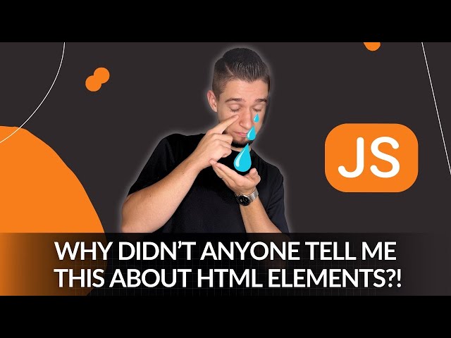 JavaScript EXPERTS Reveal the Best Way to Work with HTML Elements!