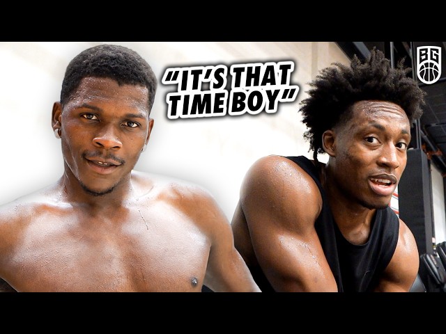 Anthony Edwards VS. Los Angeles Lakers Collin Sexton GETS HEATED in CRAZY NBA Pro Run!