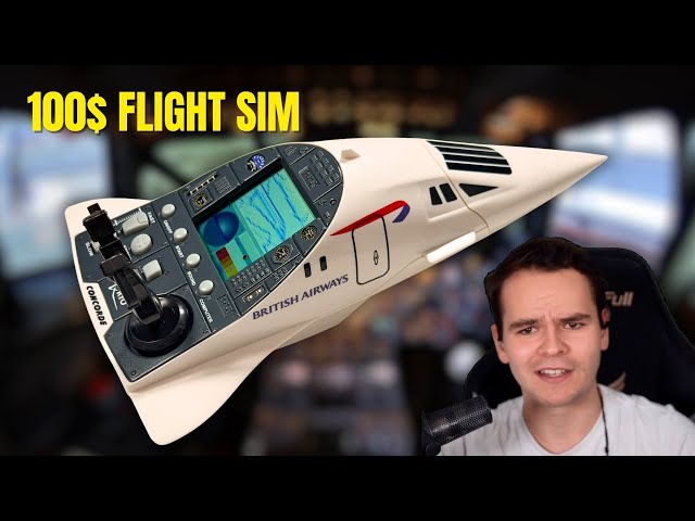 Paid 100$ For The OFFICIAL Concorde Flight Simulator… It’s Terrible