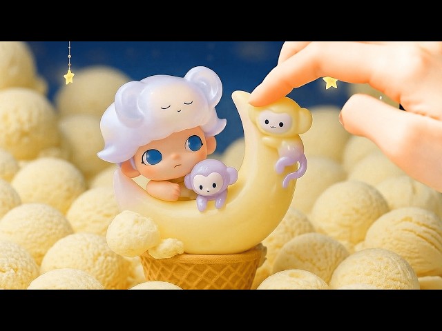【ASMR】POP MART‘s DIMOO & Dessert Keyboard Tapping / 泡泡瑪特盲盒