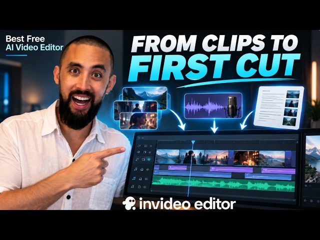 The Best Free AI Video Editor for AI Clips? invideo editor Tested