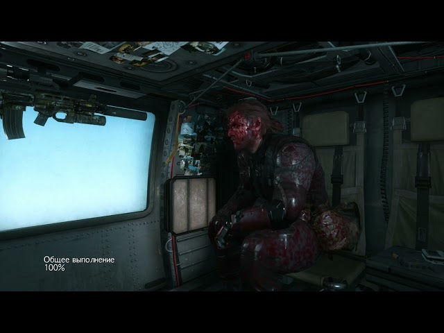 [Wallpaper Engine] Venom Snake is sitting in a helicopter