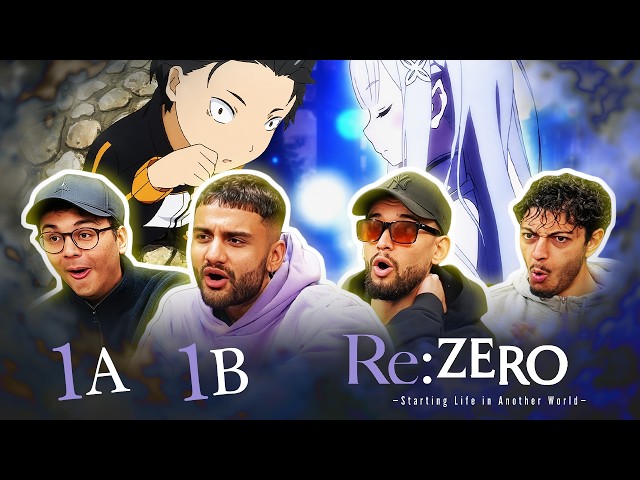 We watched *RE:ZERO* for the FIRST TIME!! | Re:Zero Episode 1A & 1B REACTION