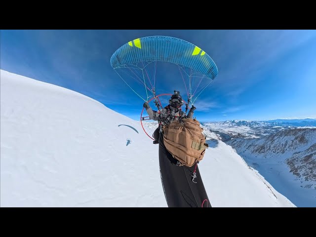 The Mountains! 11,500' over the Snowy Sierras - USA Coast to Coast by Paramotor, Day 2