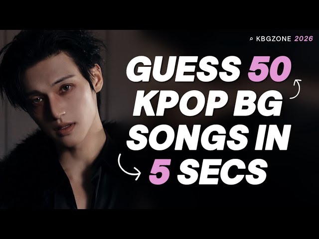 GUESS 50 KPOP BOY GROUP SONGS | #1 | KBGZONE (KPOP GAME)