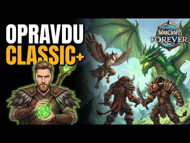 Nová rasa a druid formy v akci – Zephras Isle | WoW Forever CZ #1