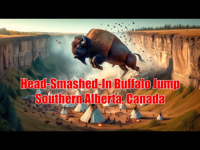 Head-Smashed-In Buffalo Jump | World Heritage Site | Southern Alberta | Rocky Mountain Foothills 🇨🇦