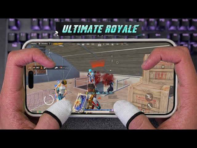 Clean 1v4 Clutches on Legend Rank in ULTIMATE ROYALE🔥iPhone 17 ProMax