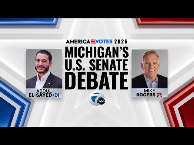 Michigan U.S. Senate Final Debate: Mike Rogers vs Abdul El-Sayed
