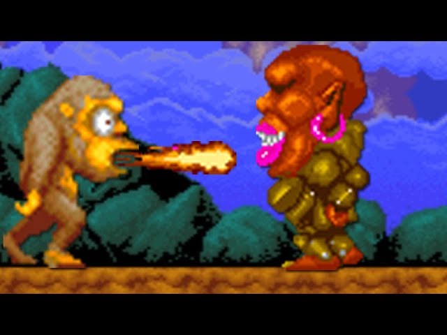 Toki (Arcade) All Bosses (No Damage)