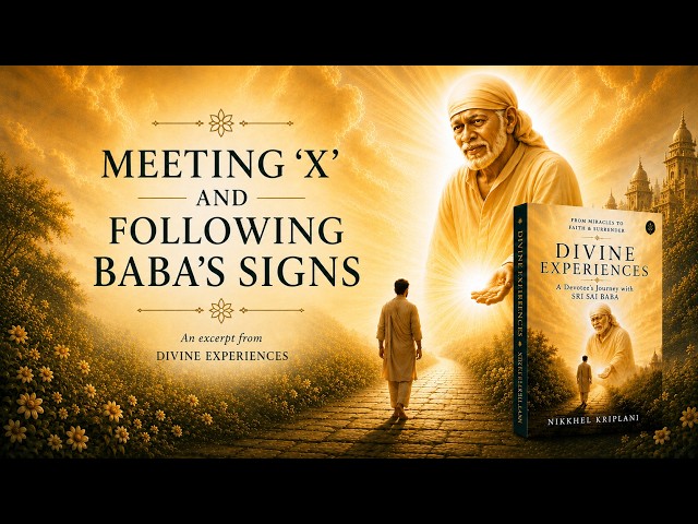 Meeting 'X' and Following Baba's Signs