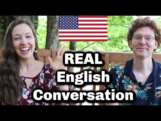 Real English Conversation: Advanced English Lesson