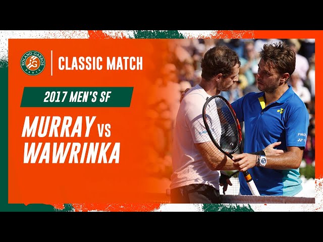 Murray vs Wawrinka 2017 Men's semi-final | Roland-Garros Classic Match
