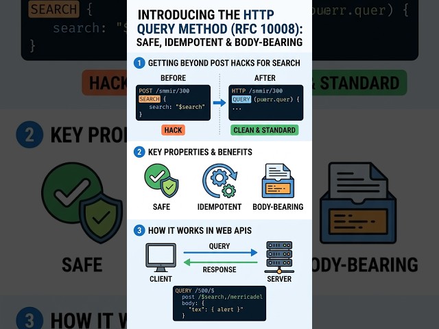 The First New HTTP Verb Since 2010! IETF Standardizes RFC 10008 QUERY Method