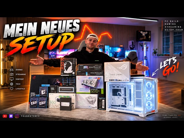 ICH STARTE MIT YOUTUBE! 🚀 | Mein neues Gaming Setup