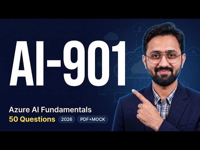 Microsoft Azure AI-901 Mock Test 2026 | LIVE Practice Questions to Pass in First Attempt