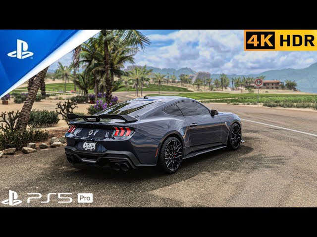 (PS5 PRO) 2024 Ford Mustang Dark Horse | Ultra Realistic Forza Horizon 5 Gameplay | 4K HDR