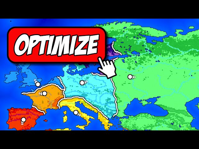 This Map Draws Its Own Borders (Empire Simulator 2.1)