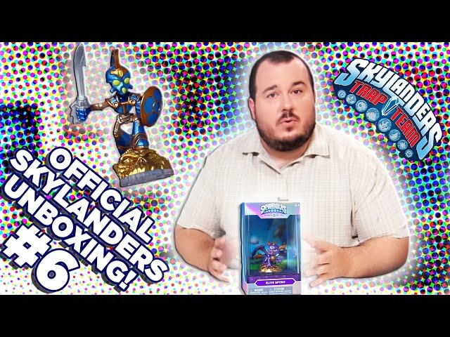 Official Skylanders Trap Team Unboxing: Eon's Elite Spryo and Chop Chop!