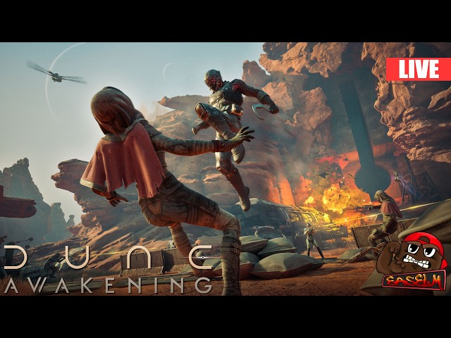 Dune: Awakening - Level 145+, Faction REP, Titanium and Stravidium Fiber and Deep Desert FARMING
