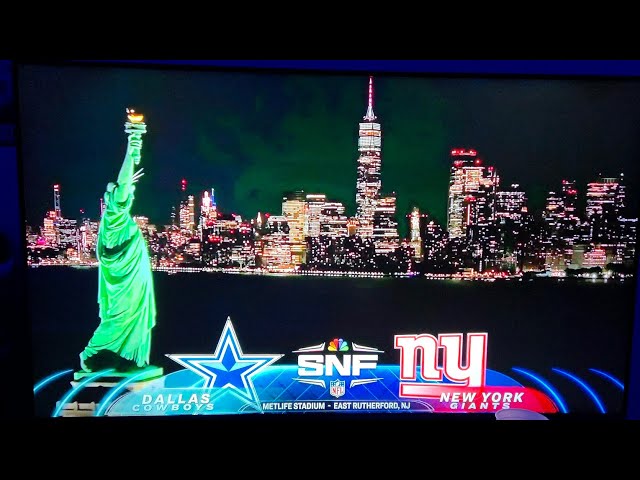 SNF on NBC Intro/Theme 2026: Dallas Cowboys at New York Giants: Waiting All Day for Sunday Night!