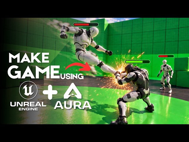 I Made a FULL Game Using AI in Unreal Engine 5.7 | Aura AI