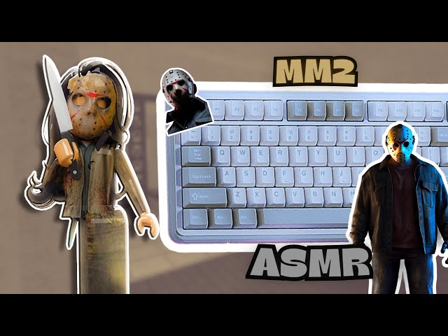 Playing MM2 as JASON VOORHEES || *Keyboard ASMR* || (GAMEPLAY ONLY)