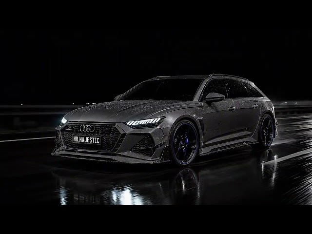 Audi RS6 – Night Drive Ambience | 4K Ultra HD Live Wallpaper (3 Hours)