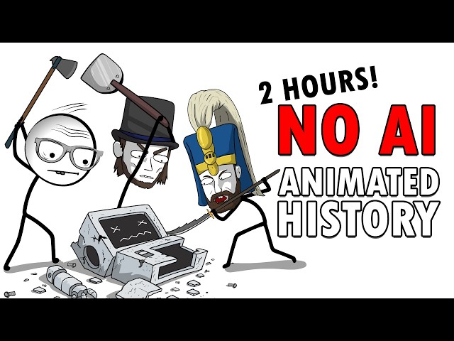2 Hours of Animated History to Fall Asleep to (NO AI)