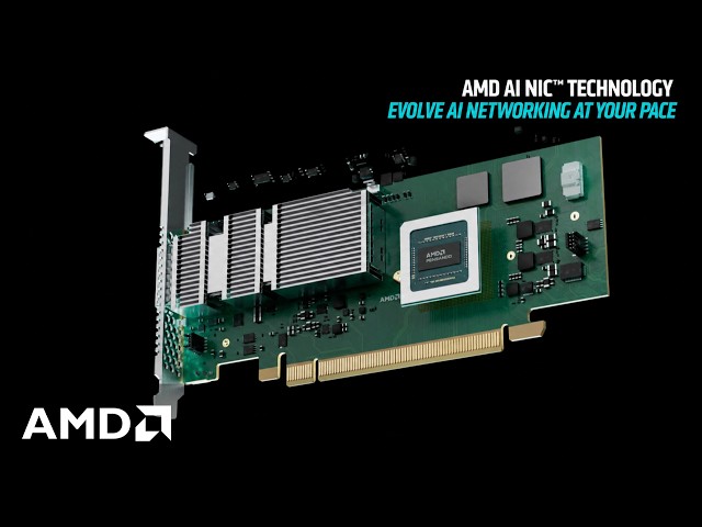 AMD AI NIC™ Technology – Evolve AI Networking at Your Pace
