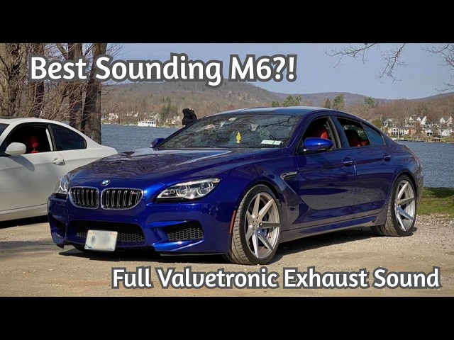BMW F06 M6 Gran Coupe V8 with Valvetronic Designs Valved Sport Exhaust System - Sound Clips