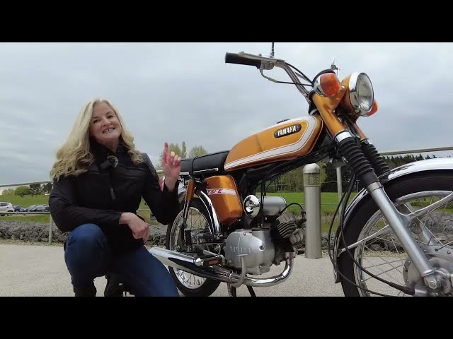 Maria Costello MBE reviews Yamaha FS1-E "Fizzy" for Silverstone Auctions