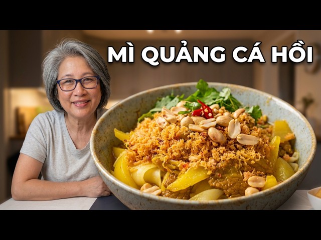 Mi Quang with pork and salmon floss - Life musings @DailyGoodsNorway