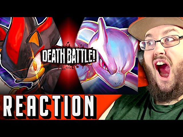 Shadow VS Mewtwo (Sonic VS Pokémon) | DEATH BATTLE! REACTION!!!