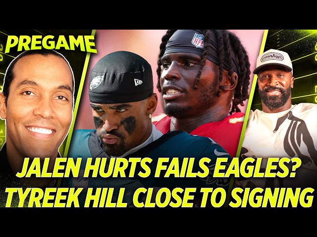 T.J. Housh & James Jones React To Eagles LOSS, Tyreek Hill To CHIEFS? Lamar’s INJURY & MORE!
