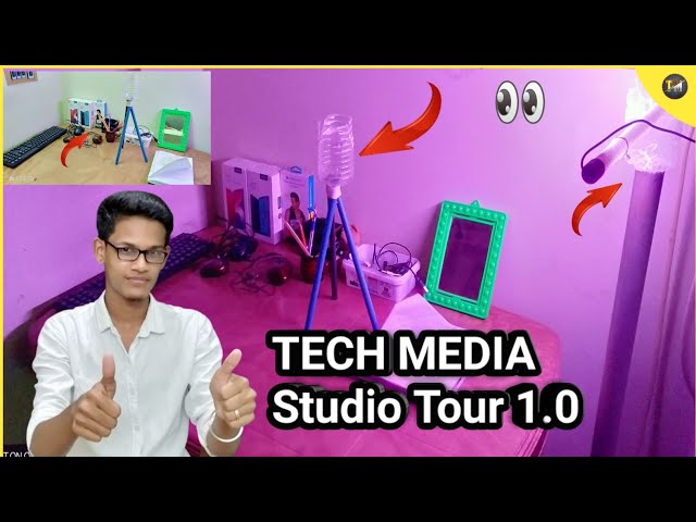 Tech media's First studio tour😍|TM|2020
