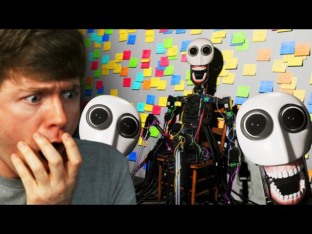 HE MADE a SELF AWARE ROBOT!? (Reaction)