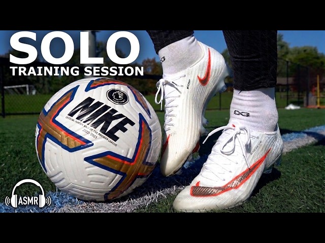 ASMR SOLO Training in Nike Mercurial Superfly 11 Elite