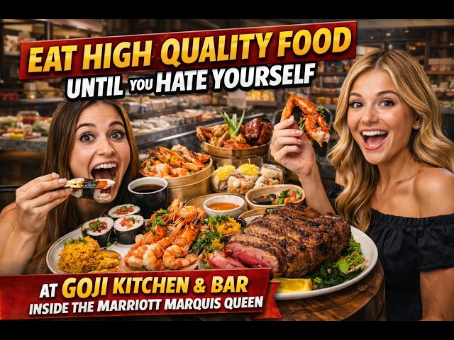 Eat High Quality Food Until You Hate Yourself At Goji Kitchen & Bar Inside The Mariott Marquis Queen